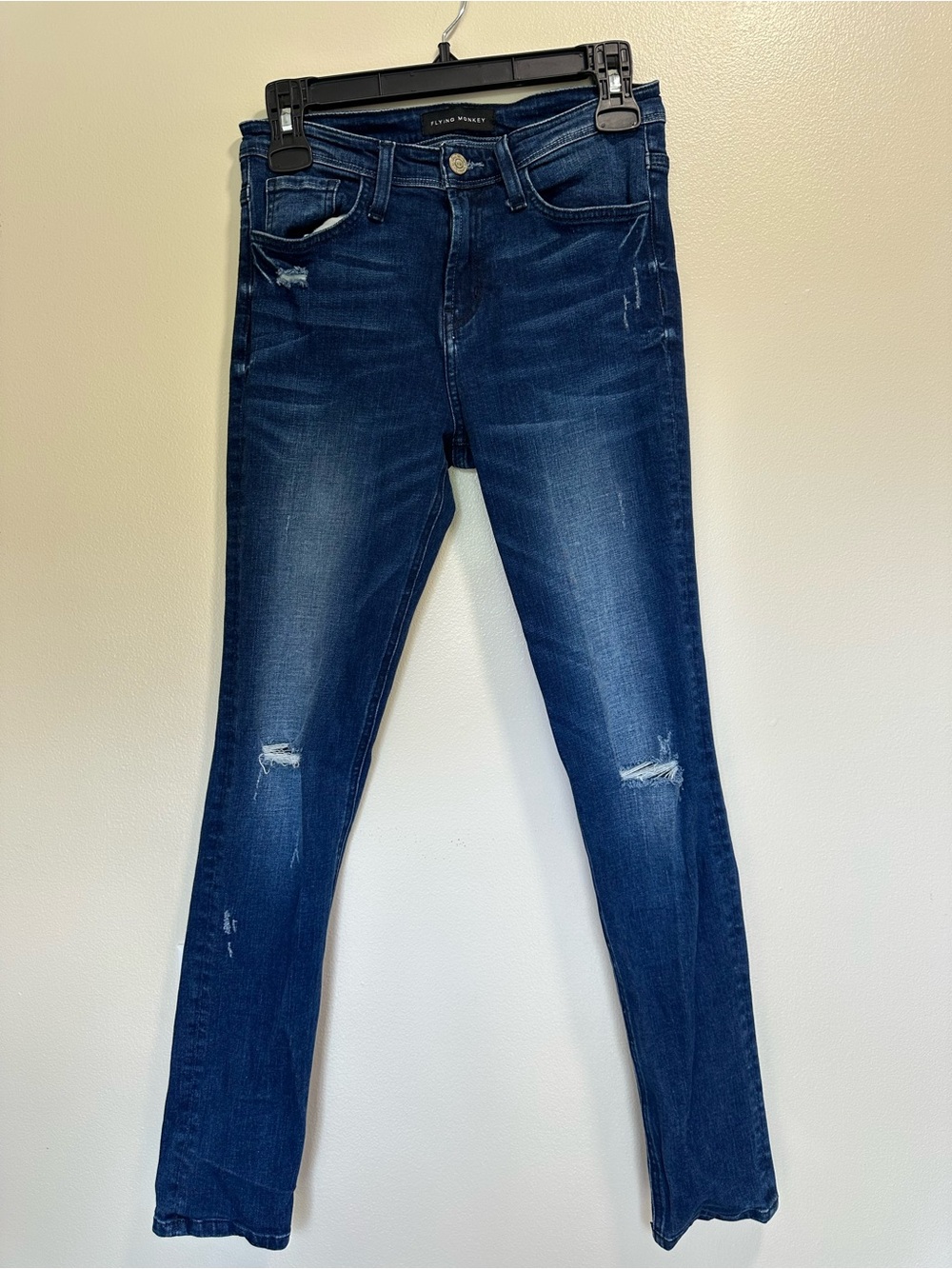 Flying Monkey Skinny Dark Wash Jeans